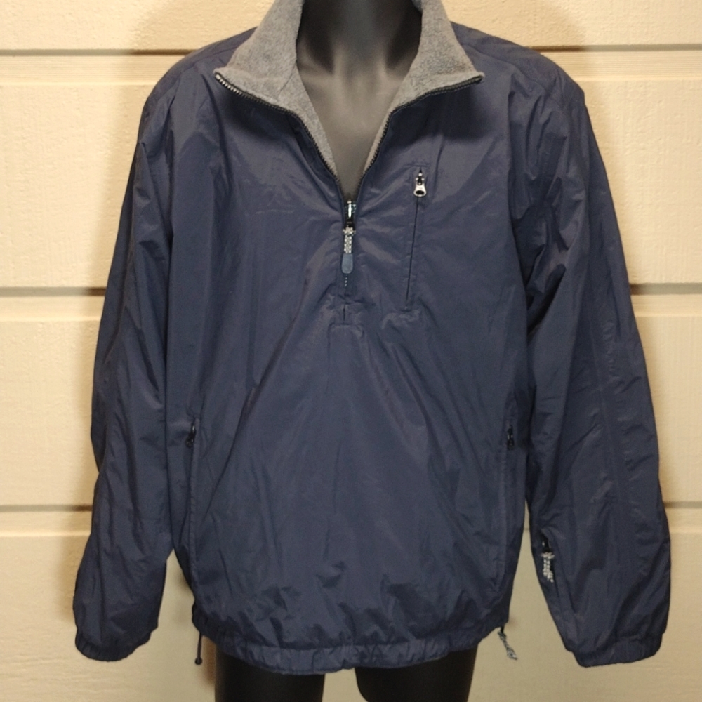 Eddie Bauer fleece lined windbreaker L
